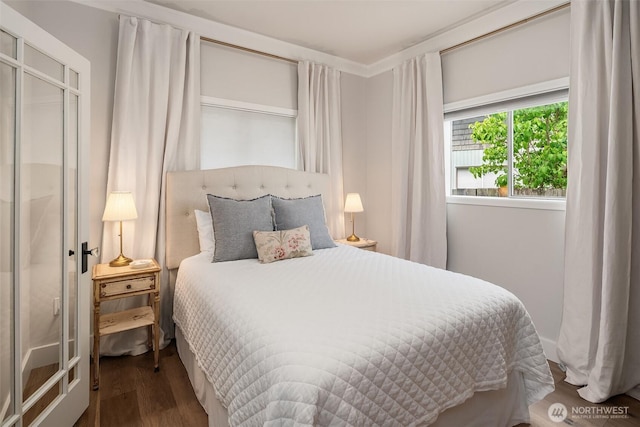 26321 Pillsbury Rd SW, Vashon, WA 98070 - bedroom featuring wood finished floors