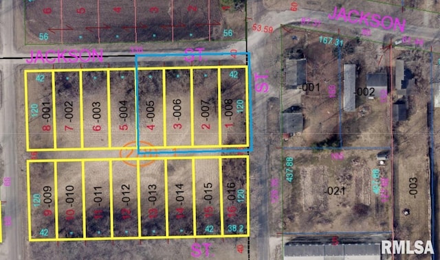 LOTS1-4 Jackson St, Virden IL, 62690 land for sale