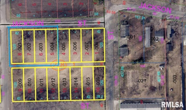 LOTS5-8 W Jackson St, Virden IL, 62690 land for sale