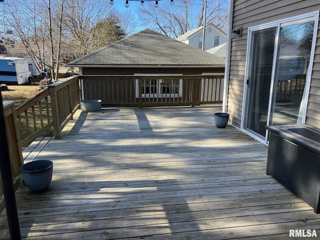 view of deck