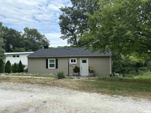 view of ranch-style house