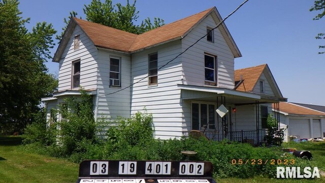 view of front of house featuring covered porch