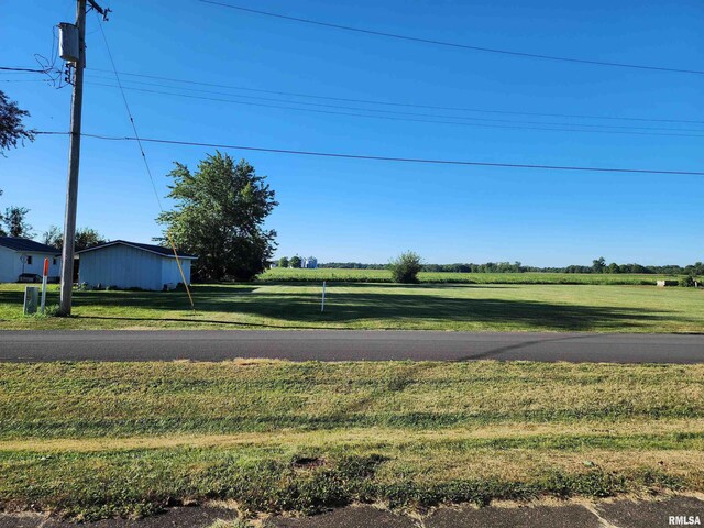 view of road