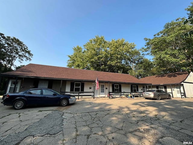 view of ranch-style house