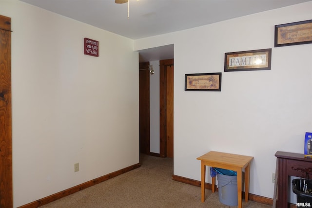 380 Maple Ave, Galesburg, IL 61401 - corridor featuring baseboards and carpet flooring