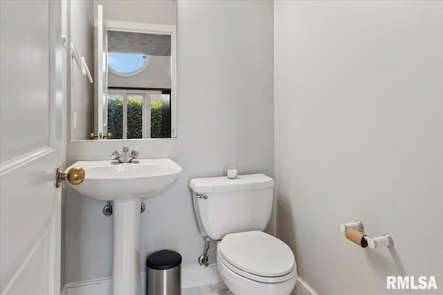 bathroom with toilet