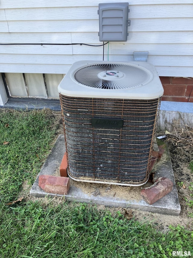 exterior details featuring central air condition unit