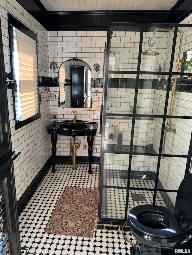 bathroom with toilet