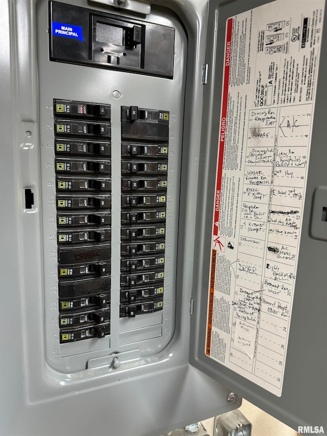 utilities with electric panel