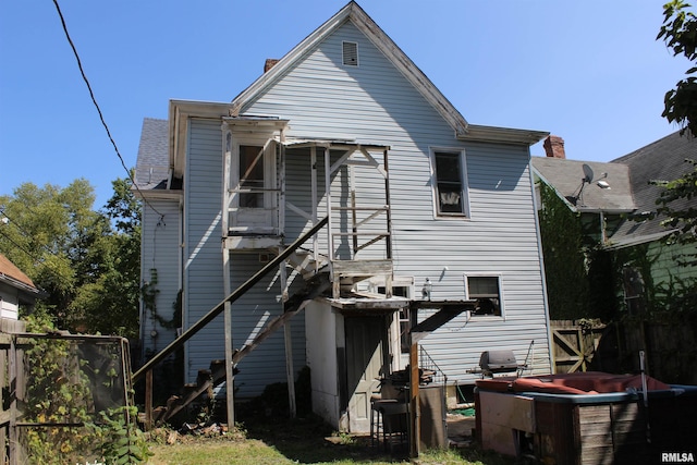 view of back of house