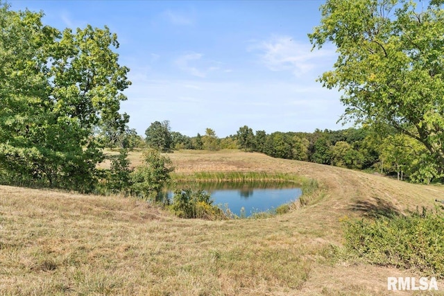 property view of water