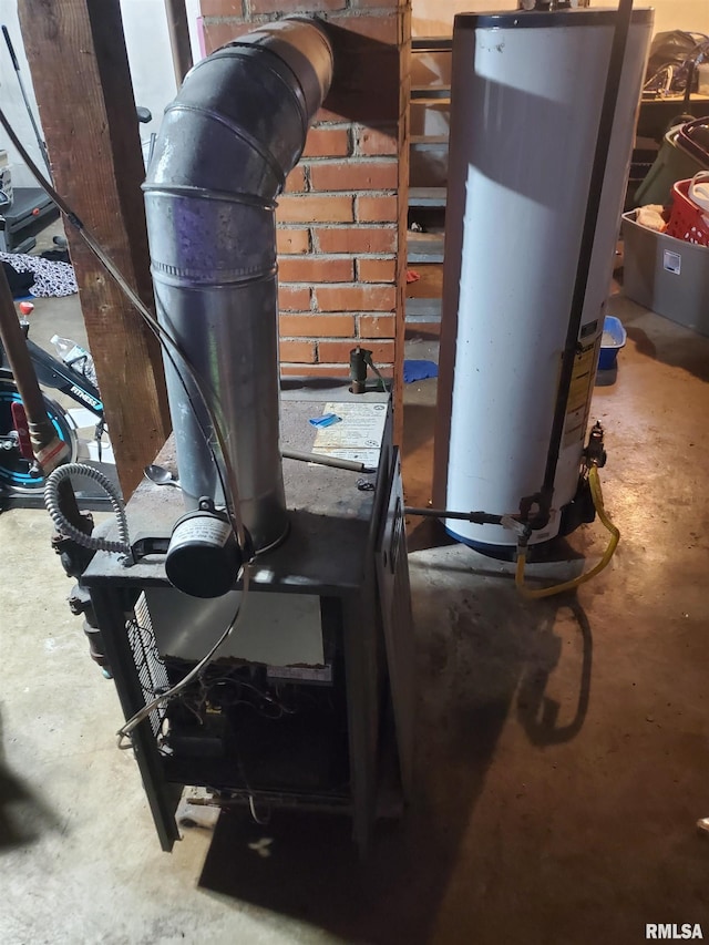 utilities with water heater