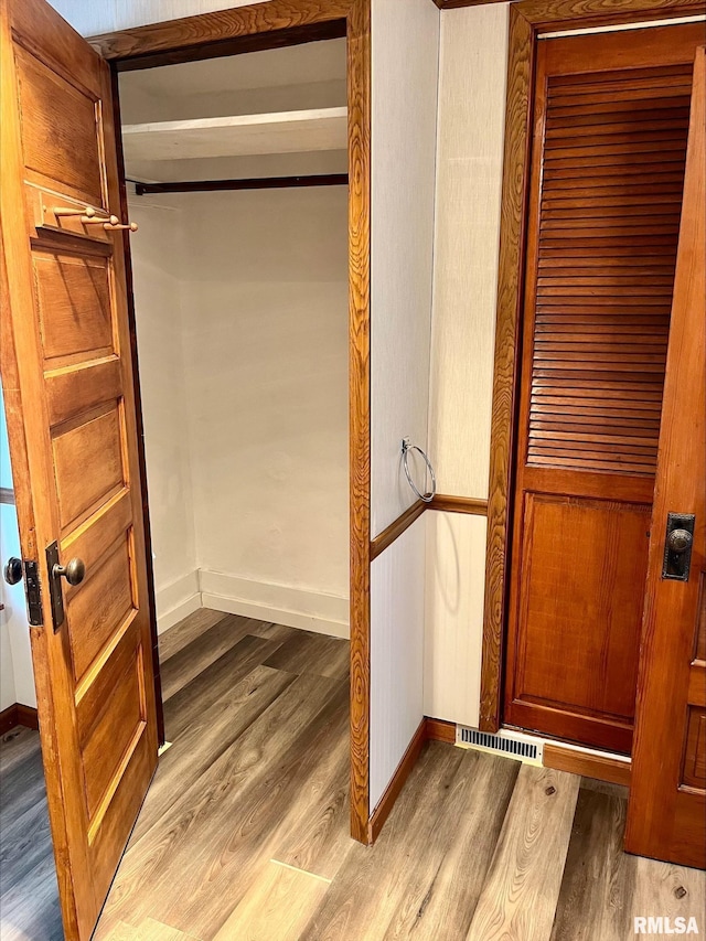closet with visible vents