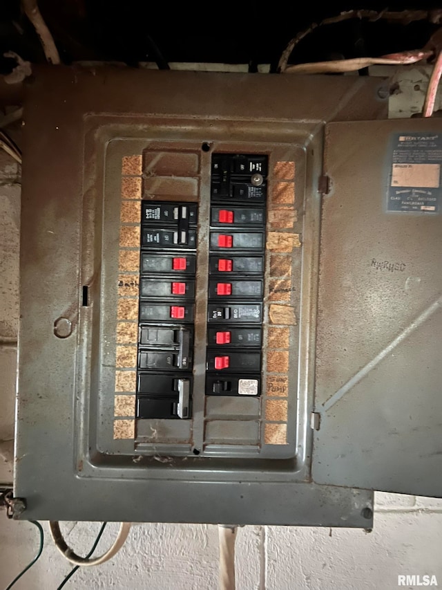 utilities with electric panel