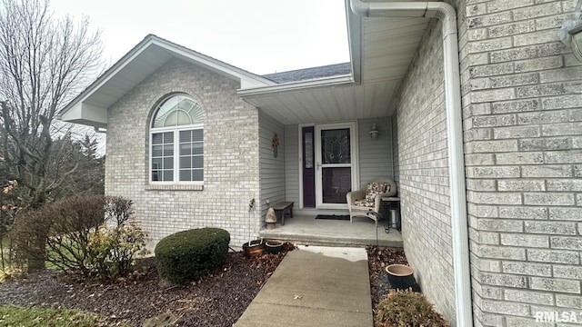 view of entrance to property