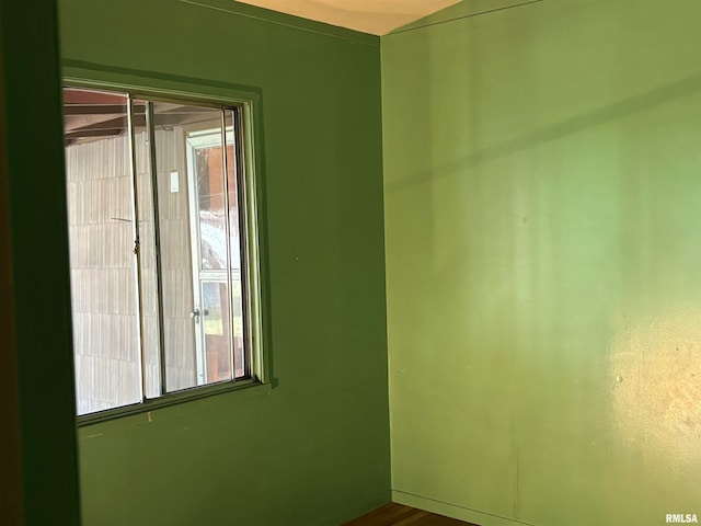 view of empty room