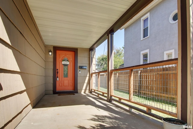 view of property entrance