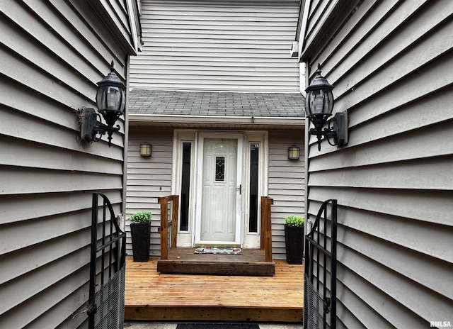 view of deck