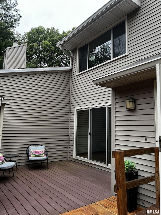 77 Country Pl Unit 77, Springfield, IL 62703 - view of wooden terrace