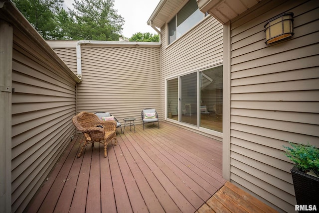77 Country Pl Unit 77, Springfield, IL 62703 - view of wooden terrace