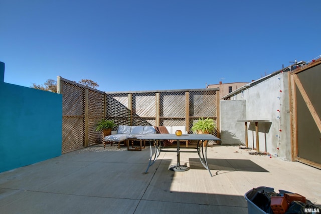1340 Mulholland St, Nauvoo, IL 62354 - view of patio / terrace featuring outdoor dining space
