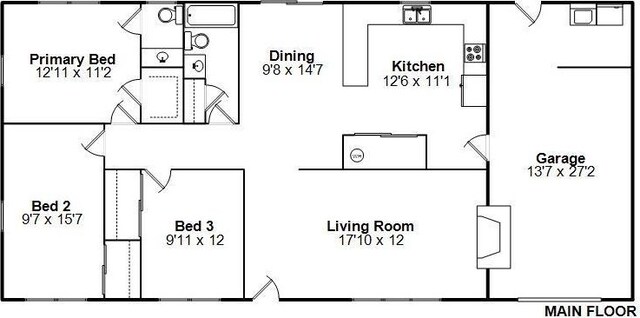 1031 Francella Ct, Springfield, IL 62702 - plan
