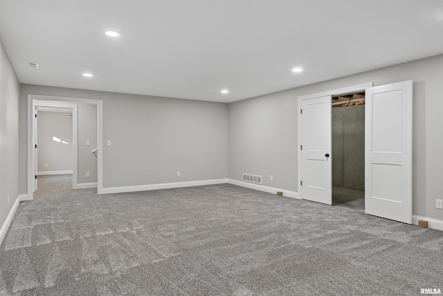 interior space with carpet floors