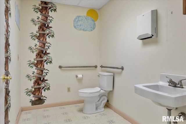 bathroom with toilet