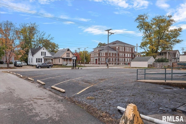 view of vehicle parking