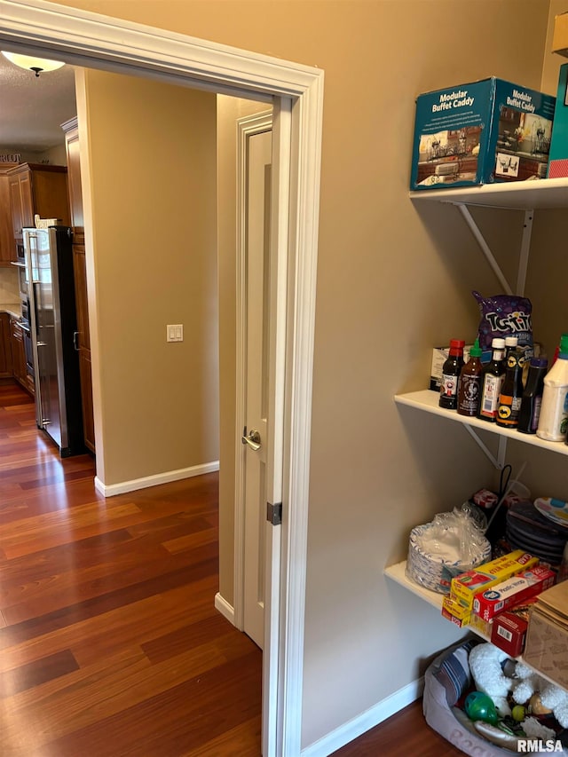view of pantry