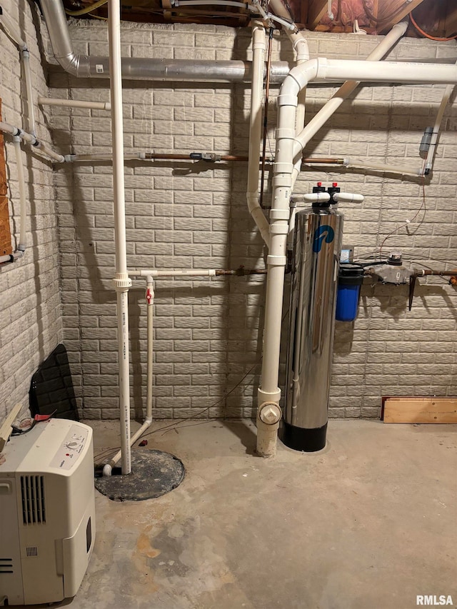 view of utility room