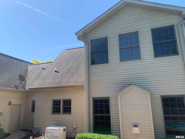 view of back of property