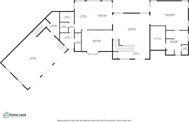 13599 Woodland Dr, Athens, IL 62613 - floor plan / room layout