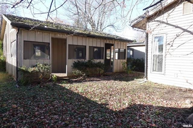 view of rear view of house