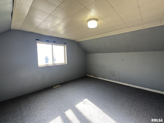508 S Main St, Abingdon, IL 61410 - bonus room with lofted ceiling and carpet flooring