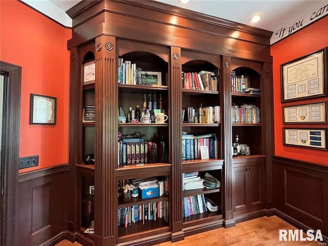 room details with wood-type flooring