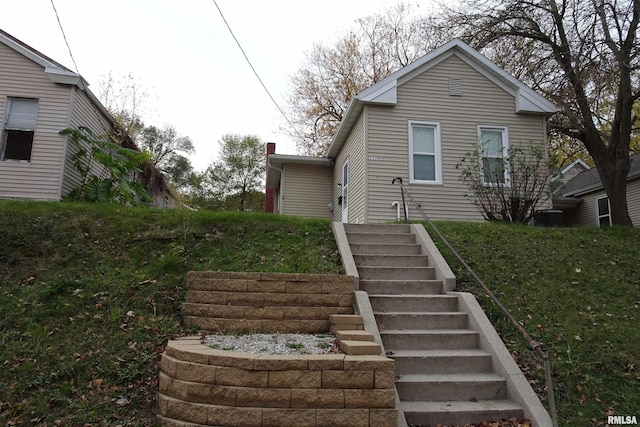 view of rear view of house