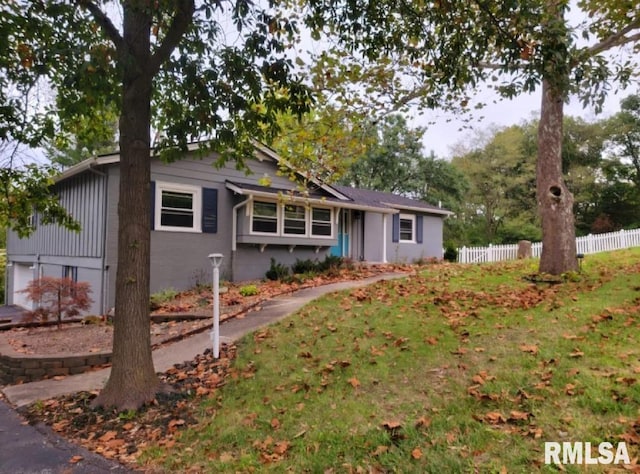 view of ranch-style house