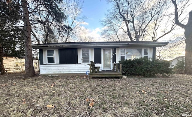 view of ranch-style home