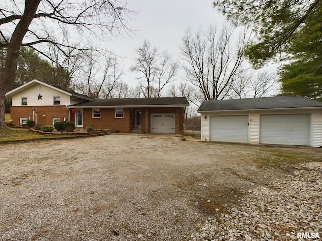 view of ranch-style home