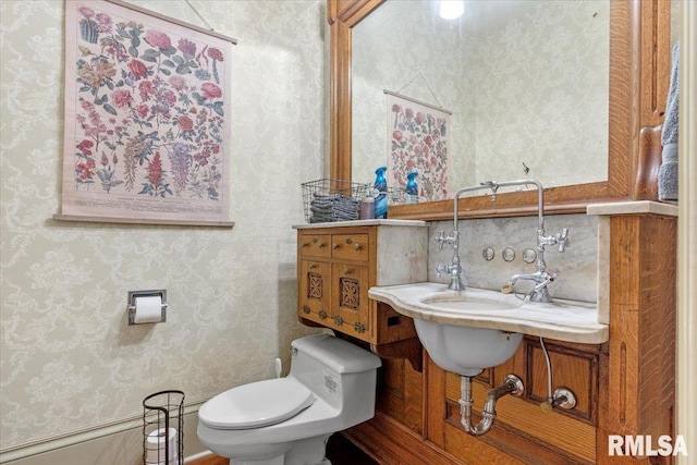 bathroom with toilet