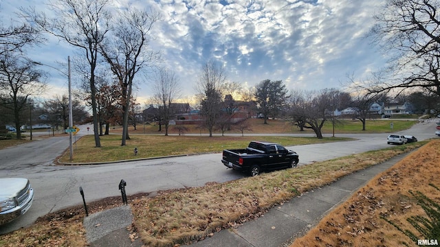 view of road