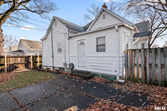 view of rear view of house