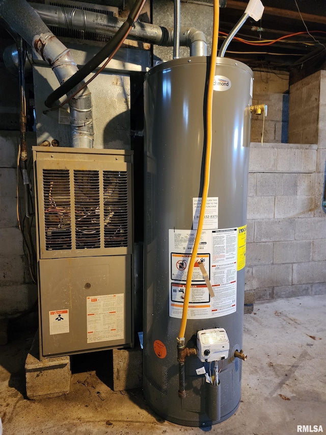 utilities with water heater