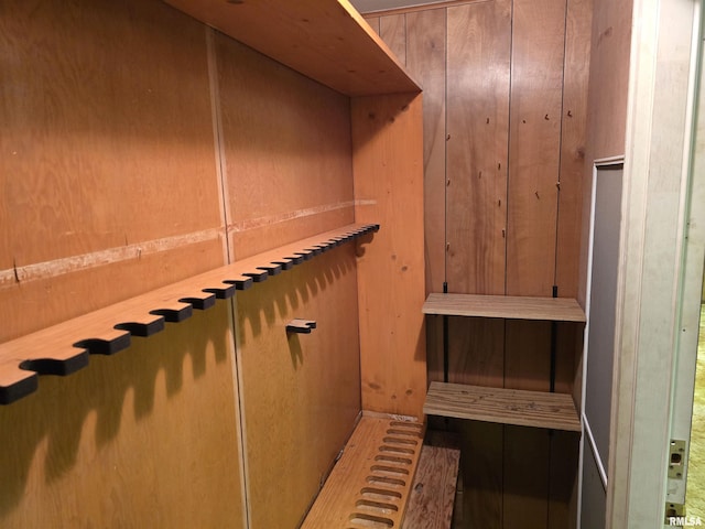 view of sauna / steam room