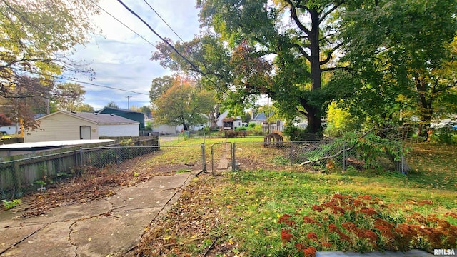 view of yard