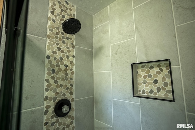 details featuring tiled shower