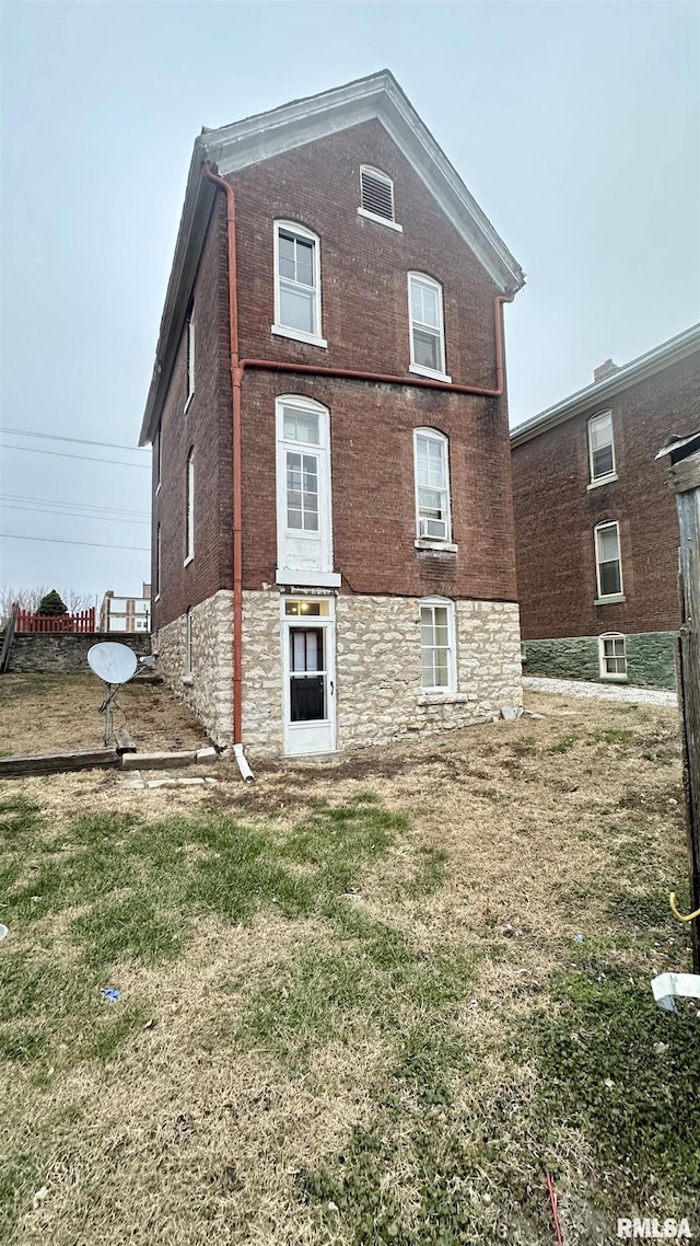 view of rear view of house