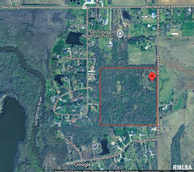 303 Clear Lake Rd, Dawson IL, 62520 land for sale