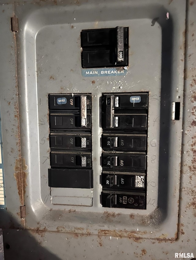 utilities with electric panel